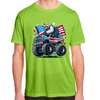 4th Of July American Flag Eagle Usa Adult ChromaSoft Performance T-Shirt