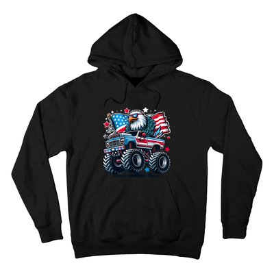 4th Of July American Flag Eagle Usa Hoodie