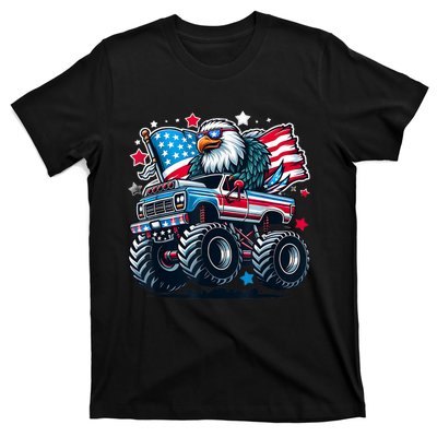 4th Of July American Flag Eagle Usa T-Shirt