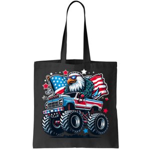 4th Of July American Flag Eagle Usa Tote Bag