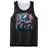 4th Of July American Flag Eagle Usa Mesh Reversible Basketball Jersey Tank