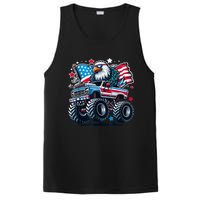 4th Of July American Flag Eagle Usa PosiCharge Competitor Tank