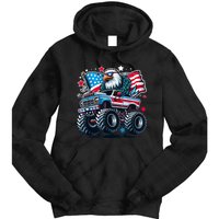 4th Of July American Flag Eagle Usa Tie Dye Hoodie