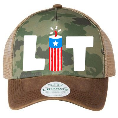 4th Of July Kids Boys Men Freedom USA Patriotic Vintage Legacy Tie Dye Trucker Hat