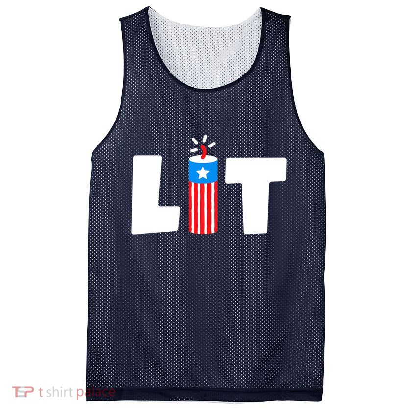 4th Of July Kids Boys Men Freedom USA Patriotic Vintage Mesh Reversible Basketball Jersey Tank