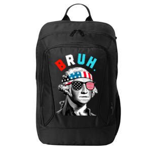 4th Of July 2024 George Washington Bruh City Backpack