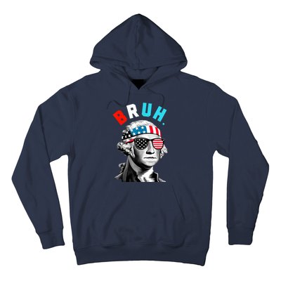 4th Of July 2024 George Washington Bruh Hoodie