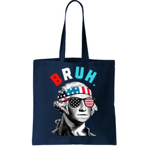 4th Of July 2024 George Washington Bruh Tote Bag