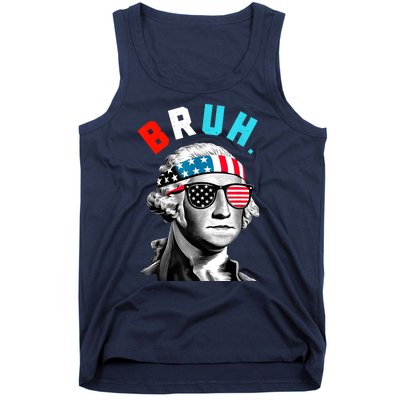 4th Of July 2024 George Washington Bruh Tank Top