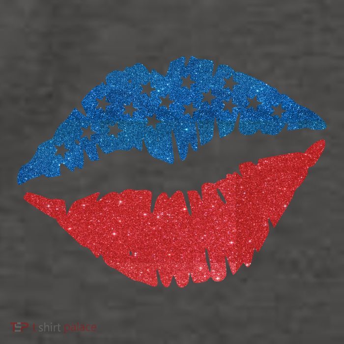 4th Of July Lips Holiday Vector Backpack