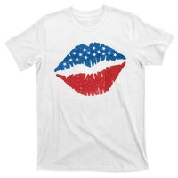 4th Of July Lips Holiday T-Shirt