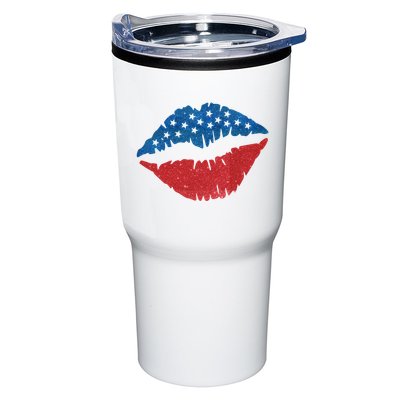 4th Of July Lips Holiday Tumbler