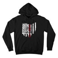 4th Of July Ohio Usa Us Flag States Vintage Tall Hoodie