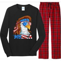 4th Of July Bald Eagle Mullet Murica Usa Usa Merica Long Sleeve Pajama Set