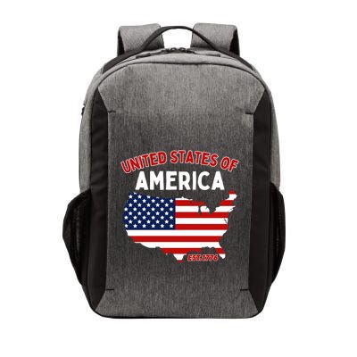 4th Of July United States Of America Est. 1776 Vector Backpack