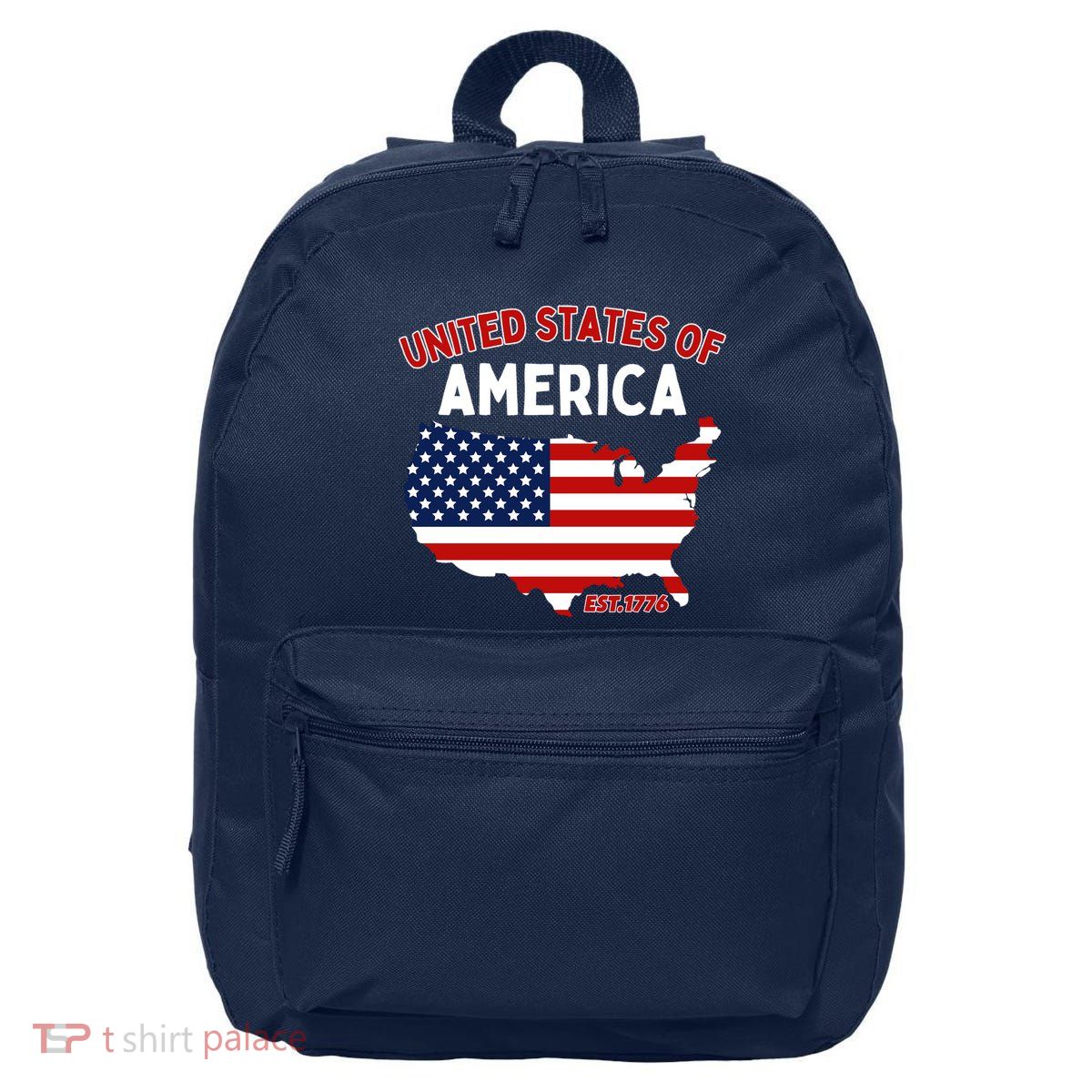 4th Of July United States Of America Est. 1776 16 in Basic Backpack