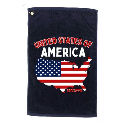 4th Of July United States Of America Est. 1776 Golf Towel