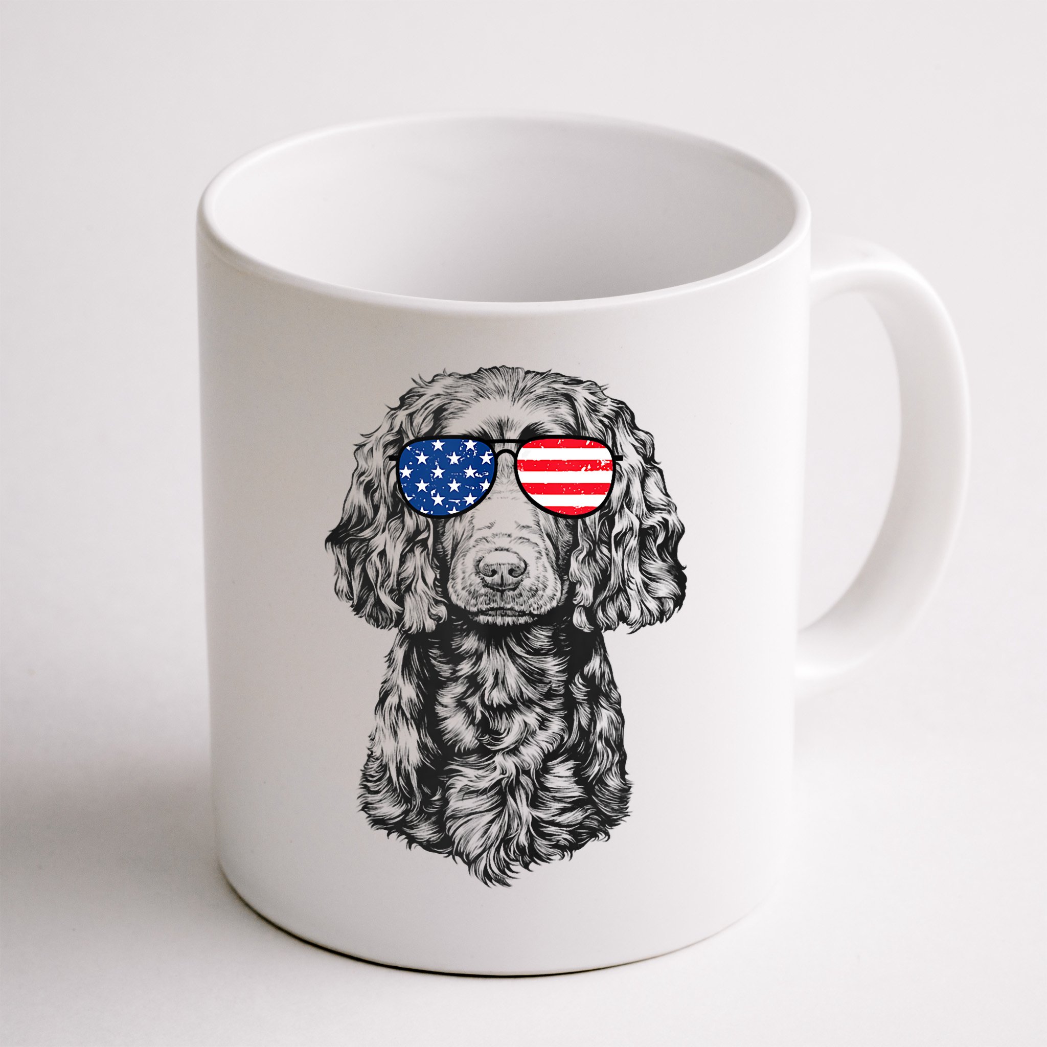 4th Of July Boykin Spaniel Dog Patriotic USA Sunglasses Mug