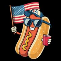 4th Of July Hotdog Funny Patriotic Usa Bucket Hat