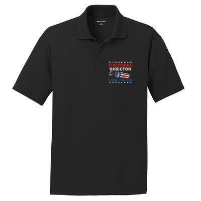 4th Of July Fireworks Director I Run You Run PosiCharge RacerMesh Polo