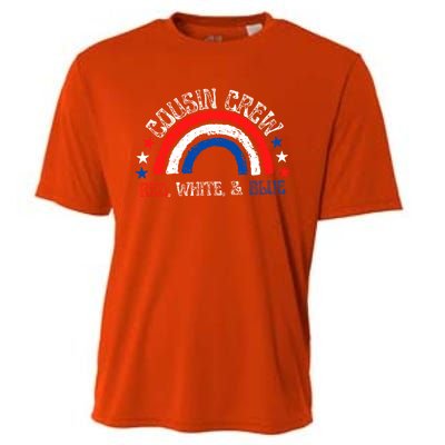 4th Of July Cousin Crew Red White And Blue Cousin Crew Gift Cooling Performance Crew T-Shirt