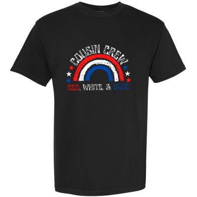 4th Of July Cousin Crew Red White And Blue Cousin Crew Gift Garment-Dyed Heavyweight T-Shirt