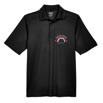 4th Of July Cousin Crew Red White And Blue Cousin Crew Gift Men's Origin Performance Pique Polo