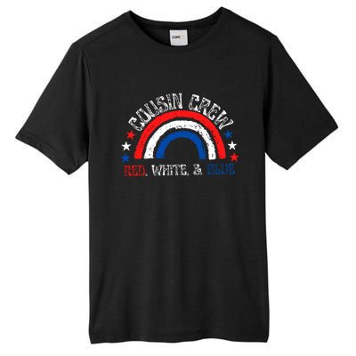 4th Of July Cousin Crew Red White And Blue Cousin Crew Gift Tall Fusion ChromaSoft Performance T-Shirt