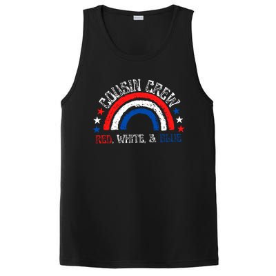 4th Of July Cousin Crew Red White And Blue Cousin Crew Gift PosiCharge Competitor Tank