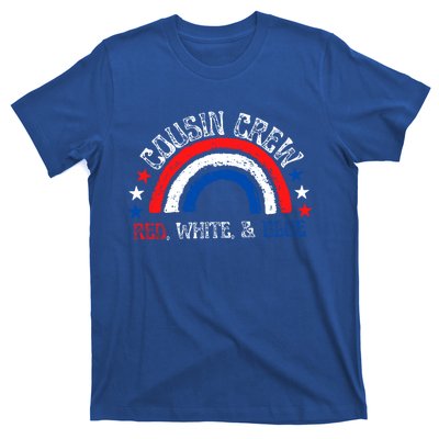 4th Of July Cousin Crew Red White And Blue Cousin Crew Gift T-Shirt