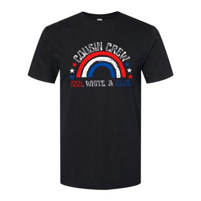 4th Of July Cousin Crew Red White And Blue Cousin Crew Gift Softstyle CVC T-Shirt