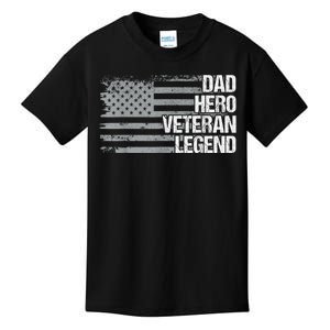 4th Of July For Men Women USA US Flag Dad Grandpa Veteran Kids T-Shirt