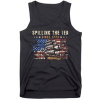 4th Of July Spilling The Tea Since 1773 Tank Top