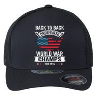 4th Of July Back To Back Undefeated World War Champs Flexfit Unipanel Trucker Cap