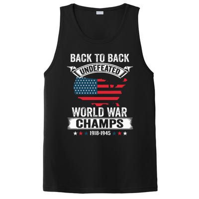 4th Of July Back To Back Undefeated World War Champs PosiCharge Competitor Tank