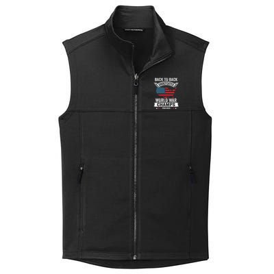 4th Of July Back To Back Undefeated World War Champs Collective Smooth Fleece Vest