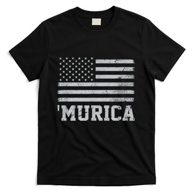 4th Of July Bald Flag Mullet Murica Usa Usa Merica T-Shirt