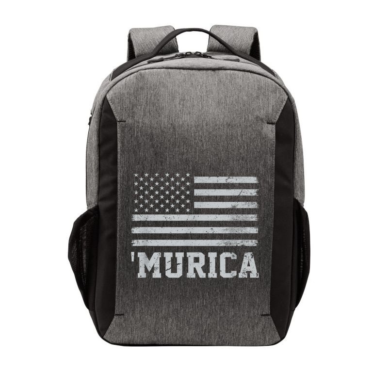 4th Of July Bald Flag Mullet Murica Usa Usa Merica Vector Backpack