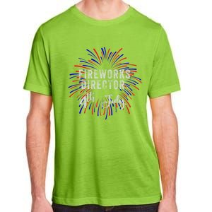 4th Of July Celebration Fireworks Director Gift Adult ChromaSoft Performance T-Shirt