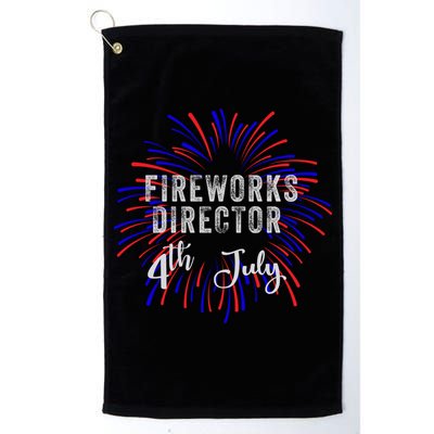 4th Of July Celebration Fireworks Director Gift Golf Towel