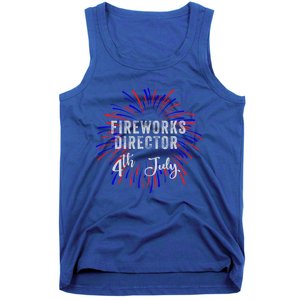 4th Of July Celebration Fireworks Director Gift Tank Top