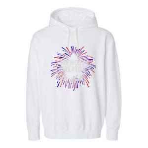 4th Of July Celebration Fireworks Director Gift Garment-Dyed Fleece Hoodie