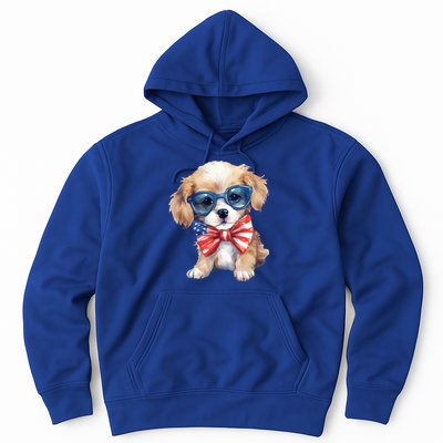 4th Of July Cute Dog Lover Hoodie