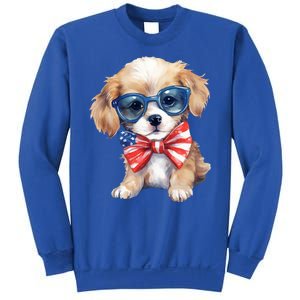 4th Of July Cute Dog Lover Sweatshirt