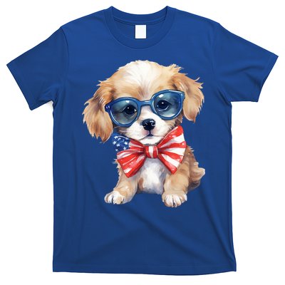 4th Of July Cute Dog Lover T-Shirt
