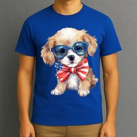 4th Of July Cute Dog Lover T-Shirt