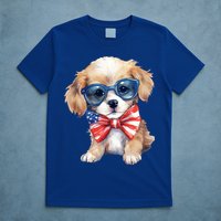 4th Of July Cute Dog Lover T-Shirt