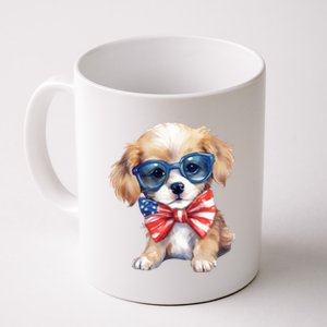 4th Of July Cute Dog Lover Coffee Mug