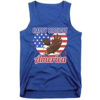 4th Of July Eagle Great Gift Happy Birthday America Gift Tank Top