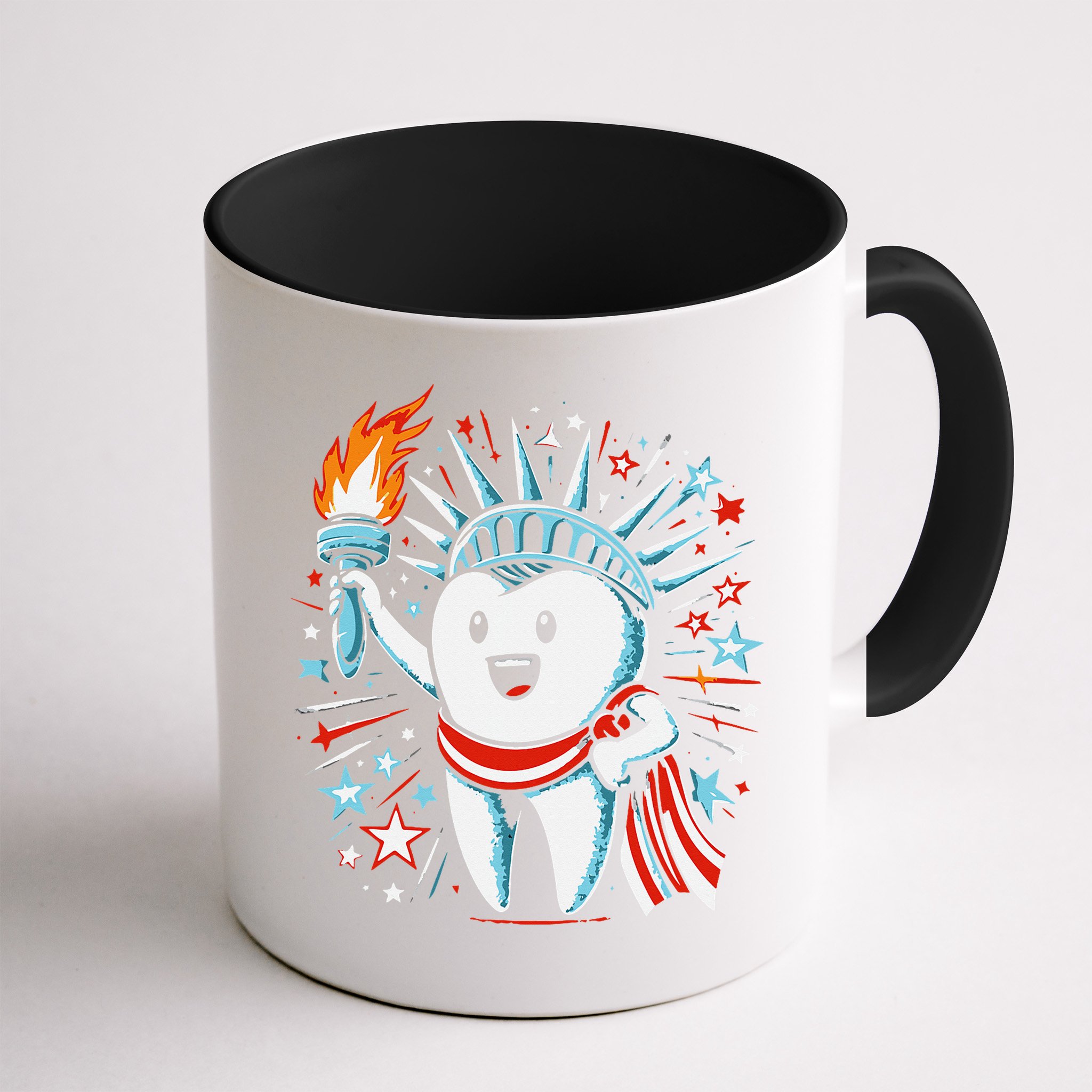 4th Of July Dentist Tooth Dental Patriotic Women Mug